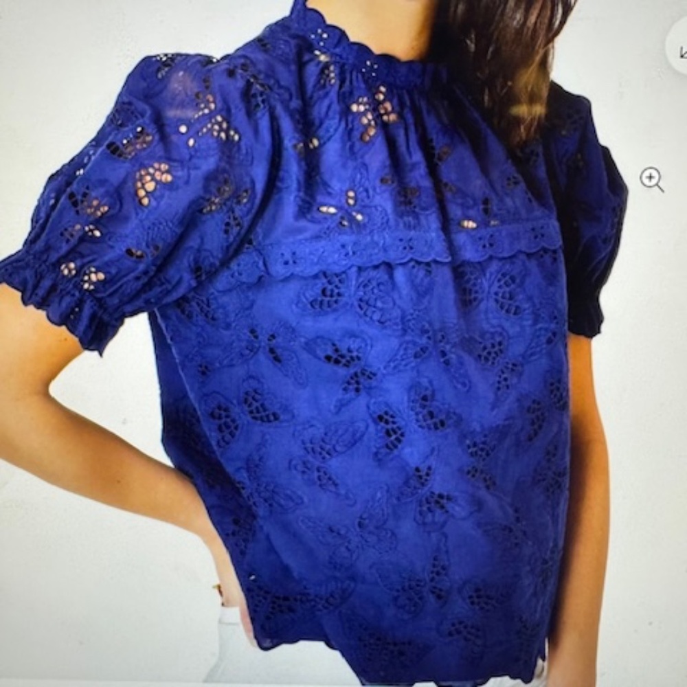 NEW WITH TAGS! Gorgeous Kate Spade Eyelet Top, $278